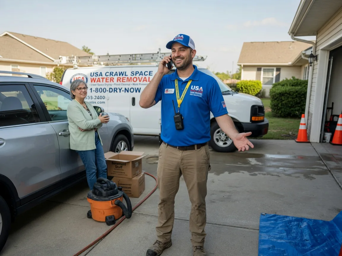 Crawl Space Water Removal Oakland, AR FAQs